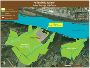 Striebig Acquisition map